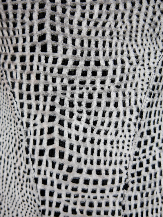 Anti-Flirt Velvet Bodysuit 