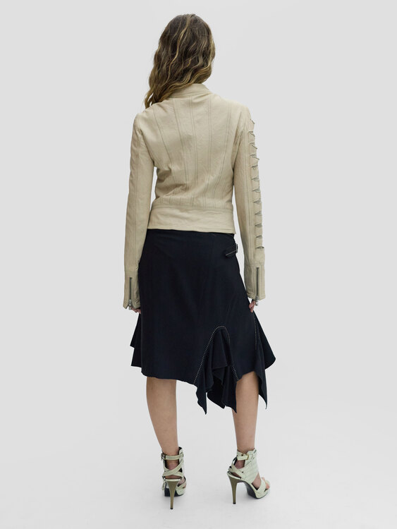 Twin Set Simona Barbieri Leather Jacket 
