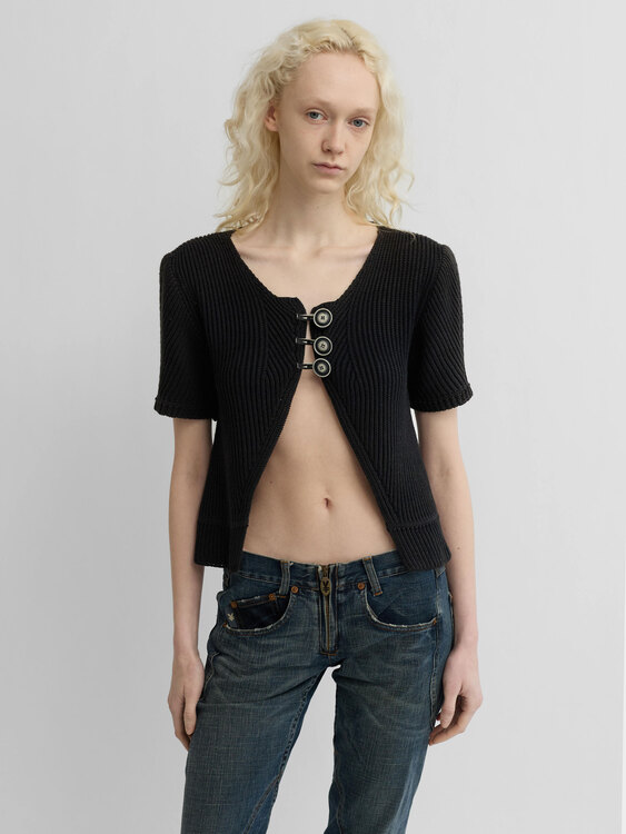 Cop Copine Cropped Cardigan 