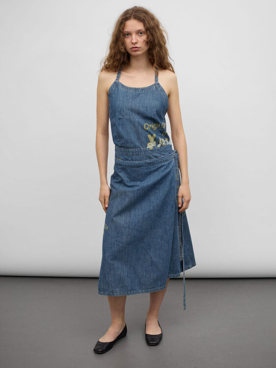 Michiko Koshino Apron Dress 