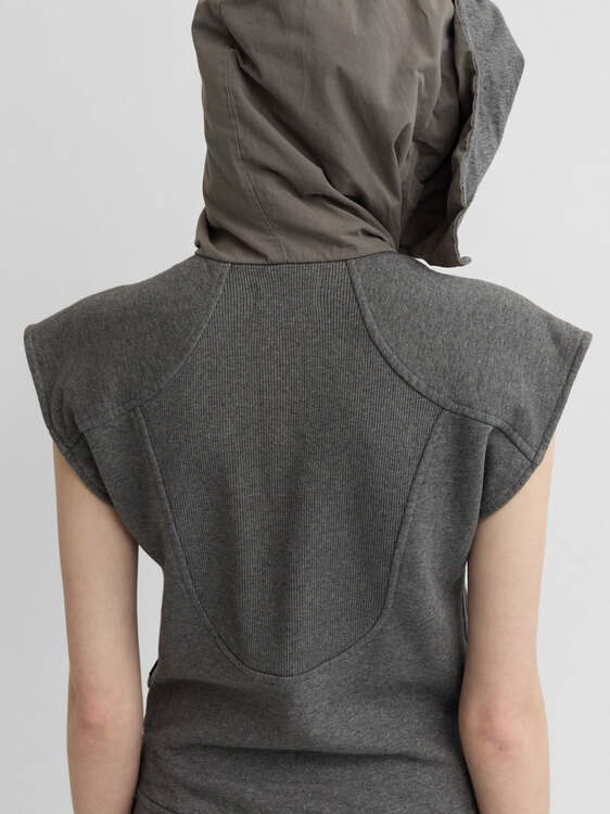 Diesel Grey Cotton Romper 