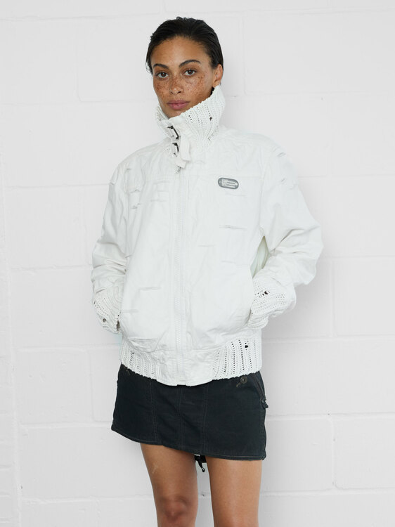 DieselStyleLab Distressed Effect Jacket 