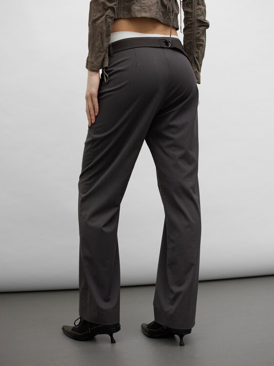 Cop Copine Pinstripe Trousers 