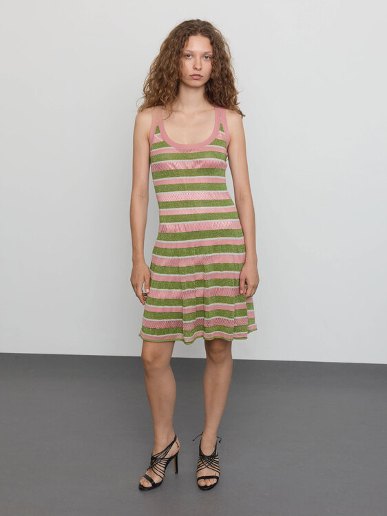 John Galliano Knit Dress 