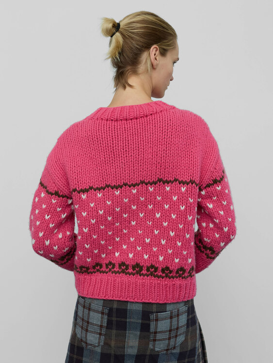 Dsquared2 Pink Knitted Cardigan 