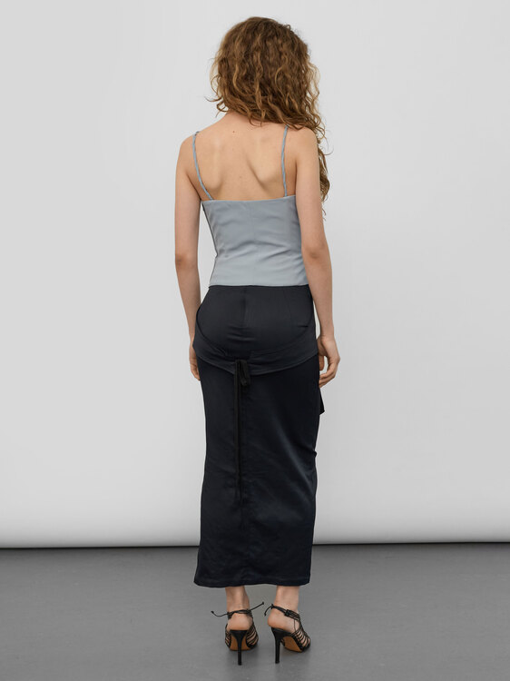 Emporio Armani Pleated Bustier 