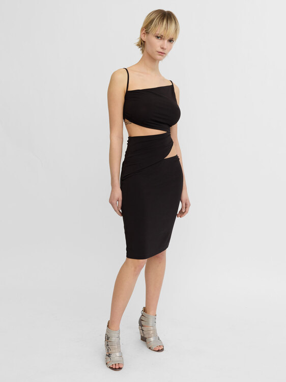 Plein Sud Cut-Out Dress 