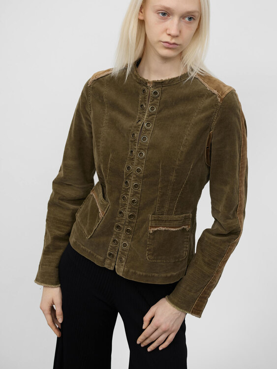 Khaki Corduroy Jacket 