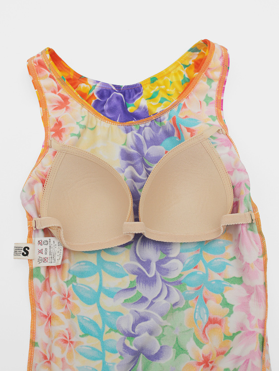 Issey Miyake Floral Swimsuit 