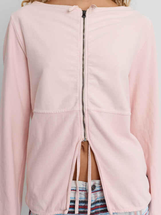 Michiko Koshino Zip-Up Cardigan 