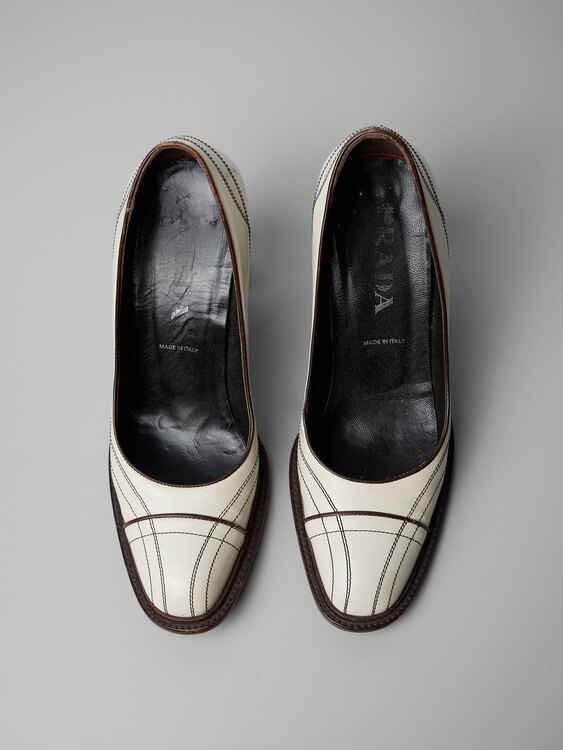 Prada Leather Heels 
