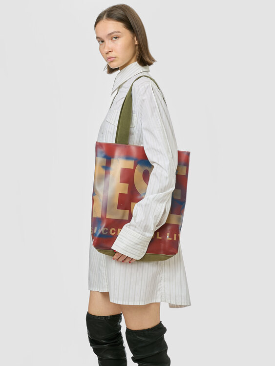 Diesel Logo Shopper Bag 