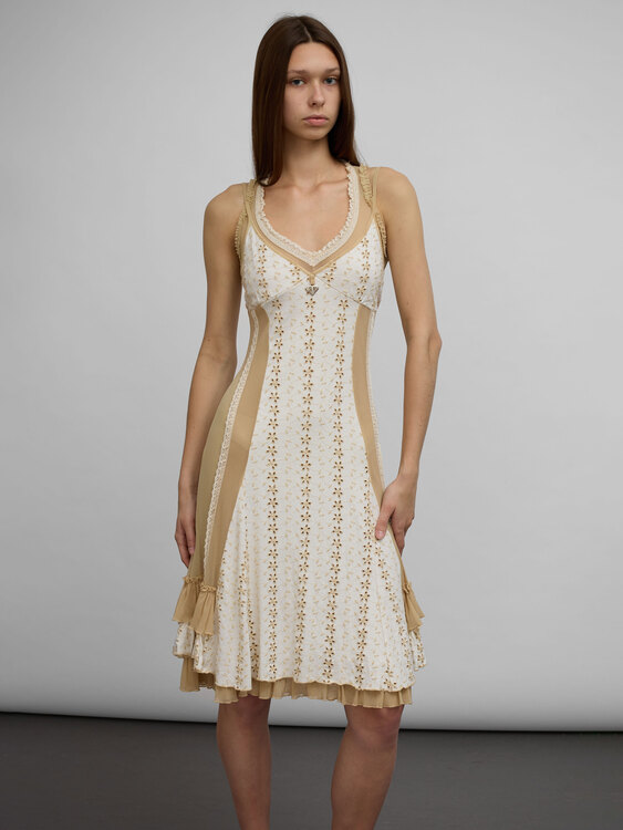 Mesh Midi Dress 
