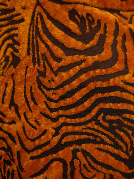 Plein Sud Animal Print Velvet Dress 