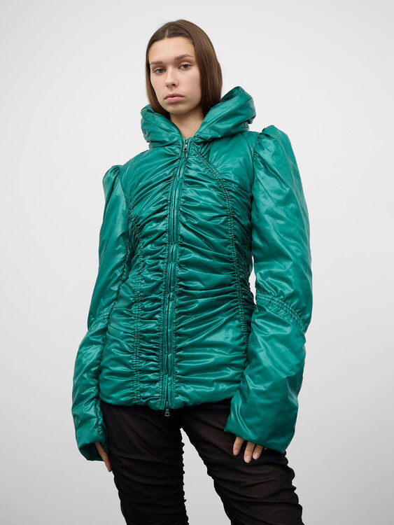 Extē Gathered Nylon Jacket 