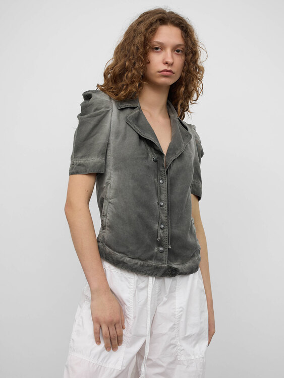 Cop Copine Acid Wash Shirt 