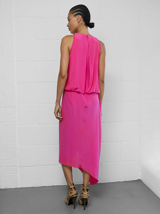 Chalayan Pink Maxi Dress 