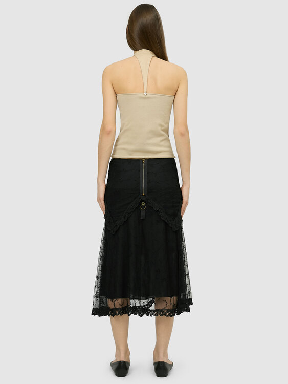 Knitted Halter Vest 