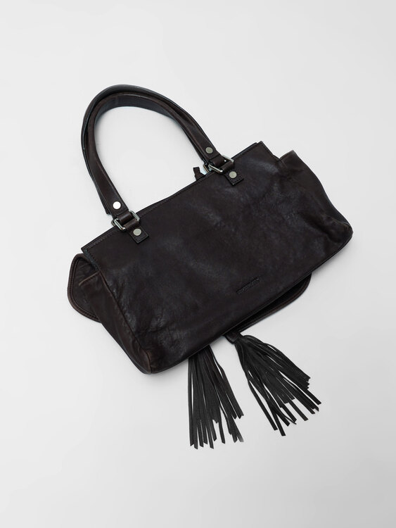 Sportmax Brown Leather Bag 