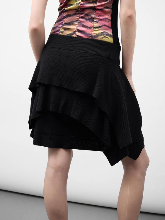 Rue Du Mail Knitted Skirt 