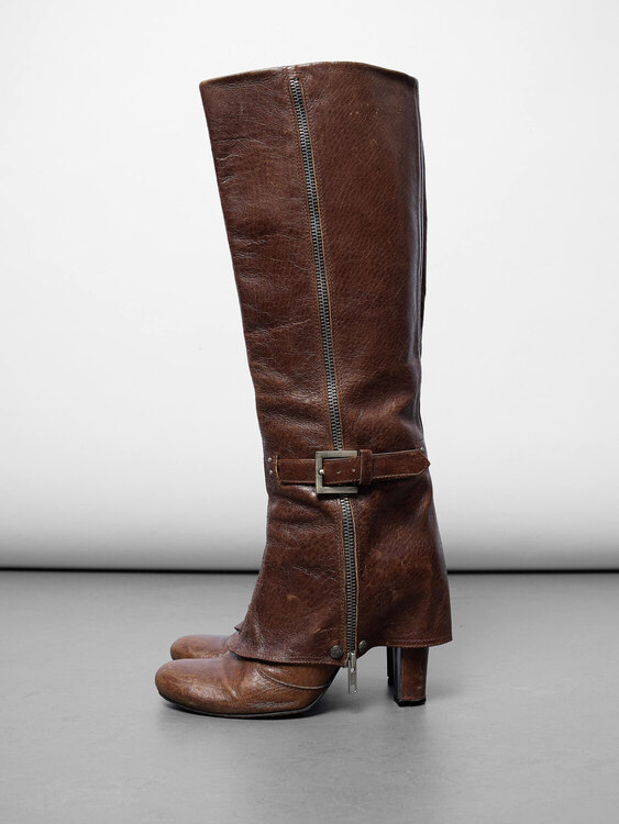 Extē Knee High Leather Boots 