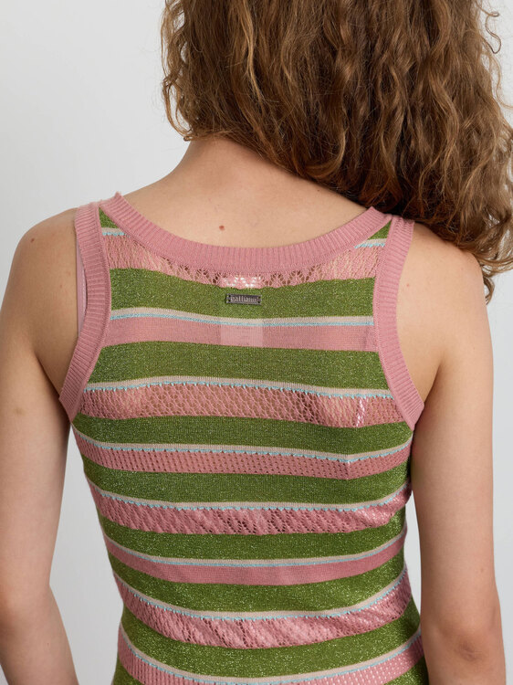 John Galliano Knit Dress 