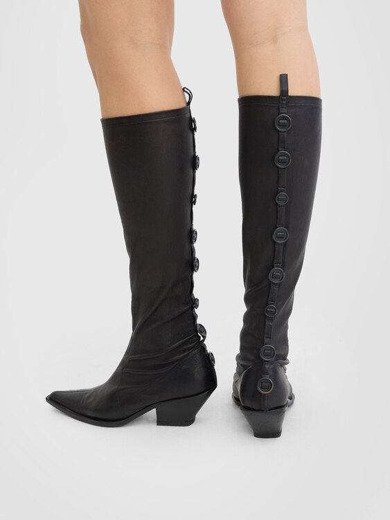 Plein Sud Leather Boots 