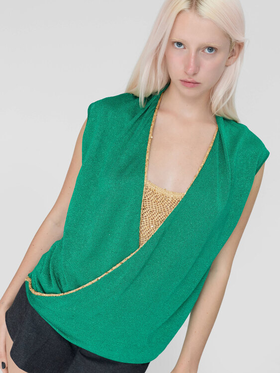 Tsumori Chisato Knitted Vest 