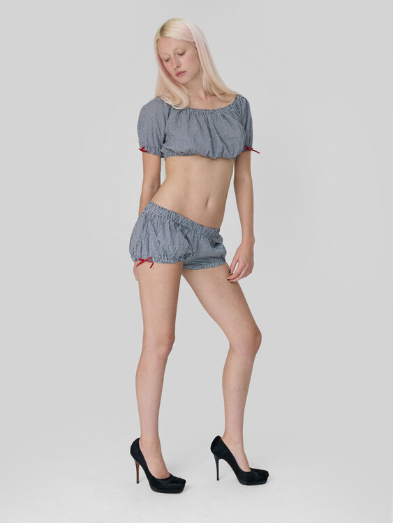 La Perla Gingham Set 
