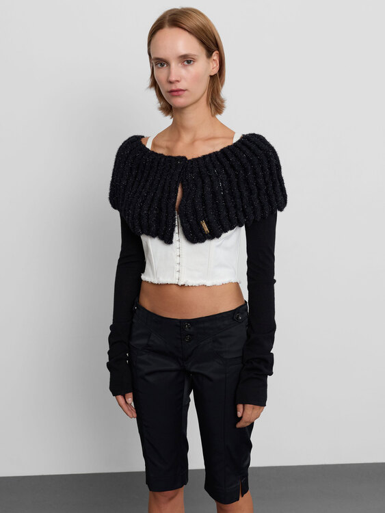 Extē Glittery Shrug 