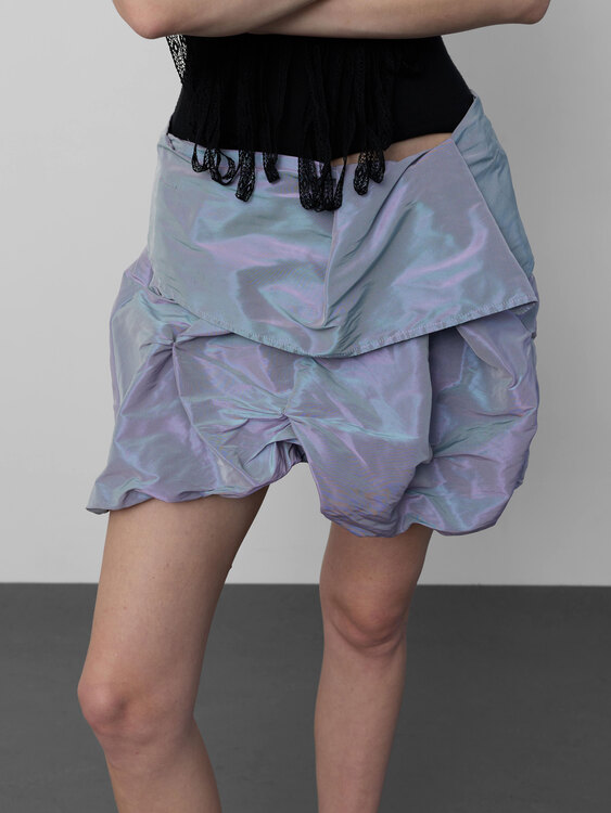 Lavender Bubble Skirt 
