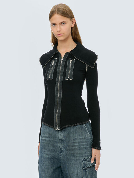 Nolita Zip-Up Cardigan 