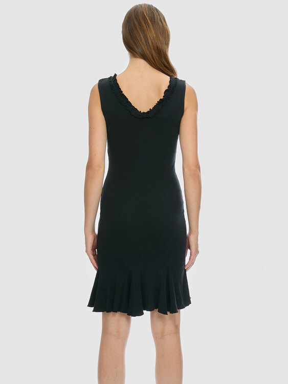 Black Stretchy Mini Dress 