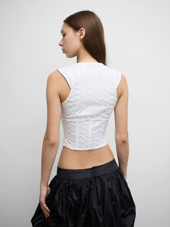 Sisley Embroidered Bustier 