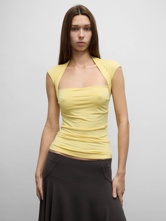 Plein Sud Gathered Top 