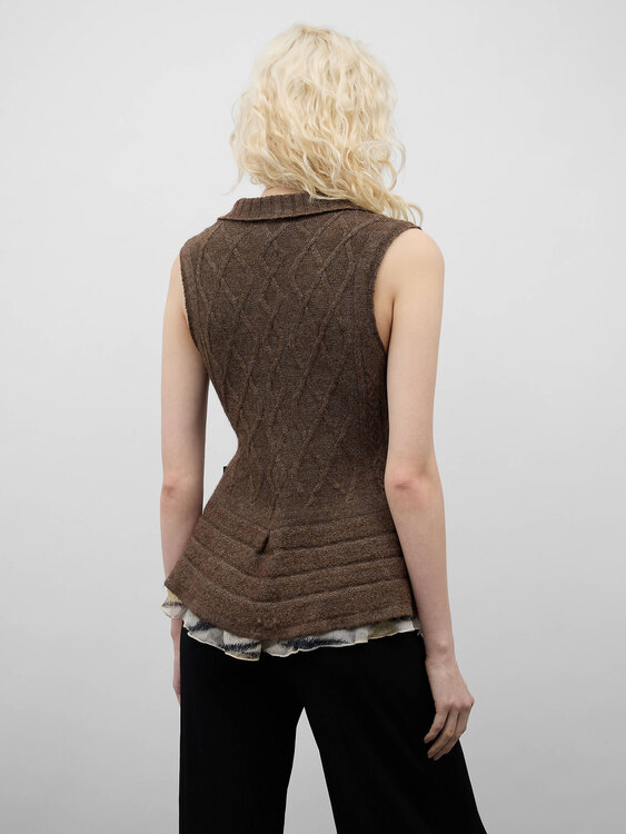 Just Cavalli Knitted Vest 