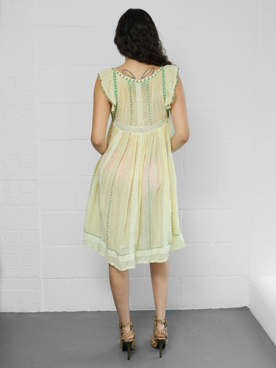 Tsumori Chisato Embroidered Dress 
