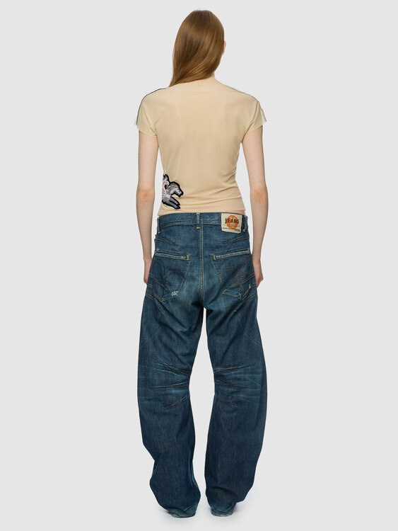 Michiko Koshino Distressed Jeans 