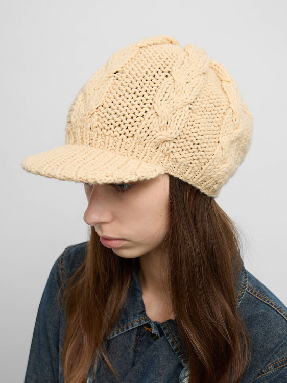 Gaultier Chunky Knit Hat 