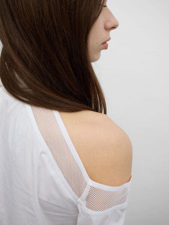 Just Cavalli Cold Shoulder Shirt 