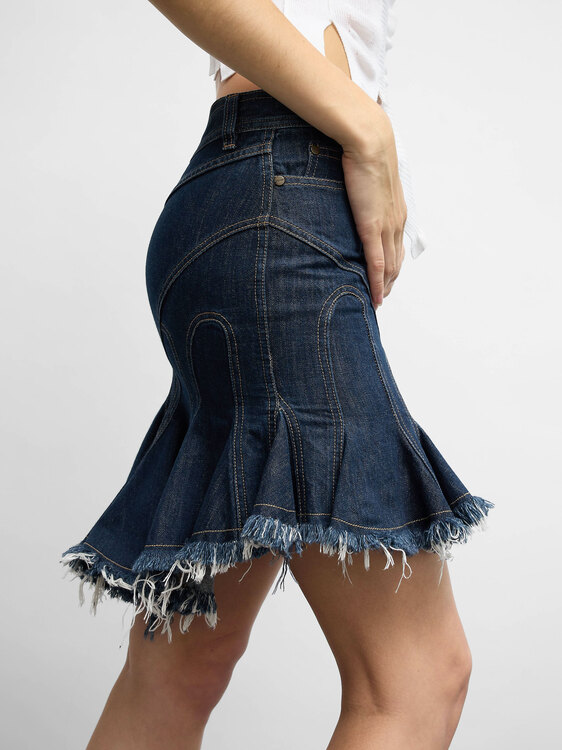 Alexander McQueen Trumpet Skirt - Bottoms - Catalog