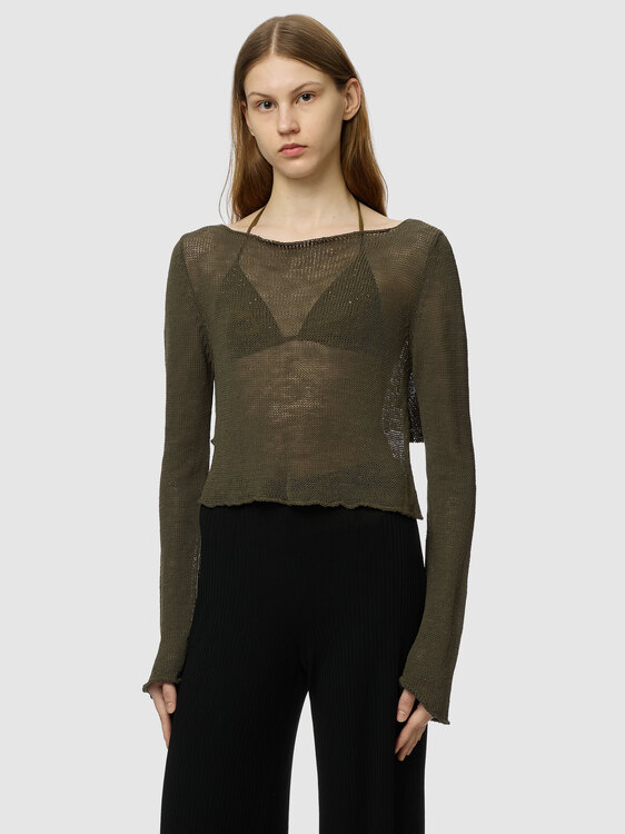Sarah Pacini Cropped Jumper 