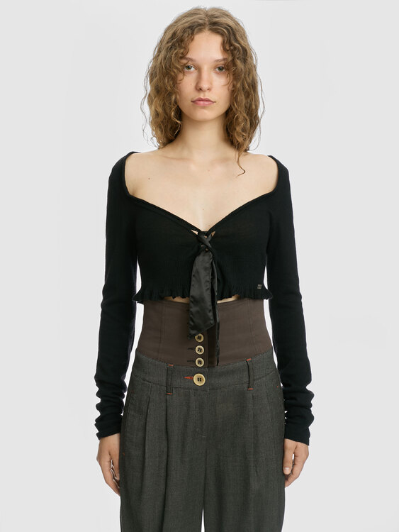 Miss Sixty Cropped Cardigan 