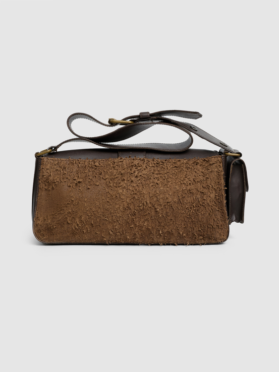 Brown Leather Handbag 