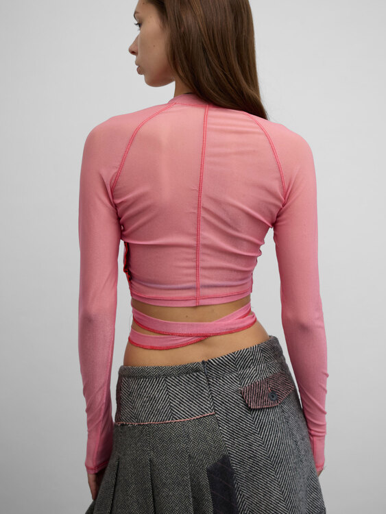 XULY.Bët Mesh Cardigan 