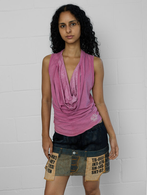 Diesel Cowl Neck Top 
