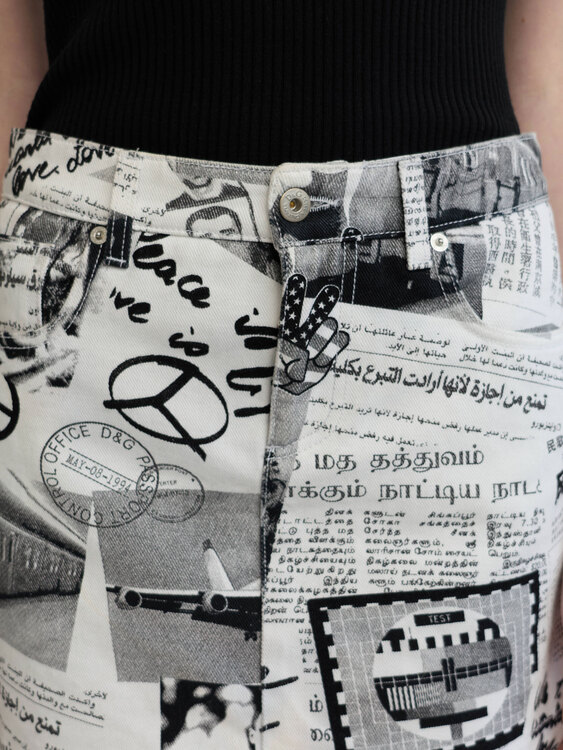 Dolce & Gabbana Mini Skirt 