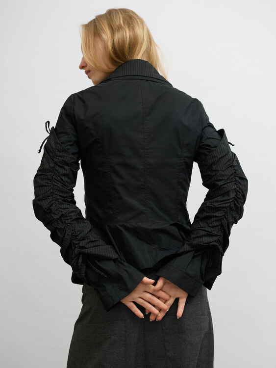 Blazer Style Shell Jacket 