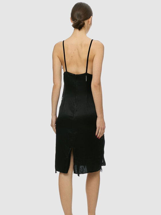 Miss Sixty Black Midi Dress 