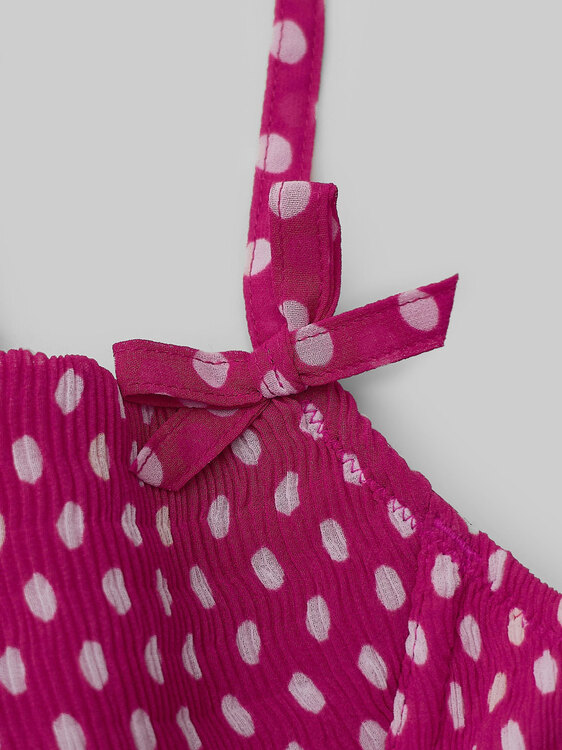 Polka Dot Lingerie Set 